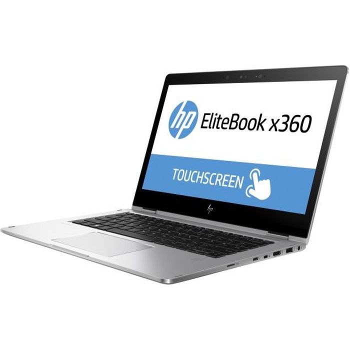 HP Elitebook X360 1030 G2 - Conception Inclinable - Core i5 7200U / 2.5 Ghz - Win 10 Pro 64 Bits - 8 Go Ram - 256 Go SSD Nvme, Tlc - 13.3" Écran Tactile 1920 X 1080 (Full Hd) - Hd Graphics 620 - Wi-Fi, Bluetooth - 4G - Clavier : Français