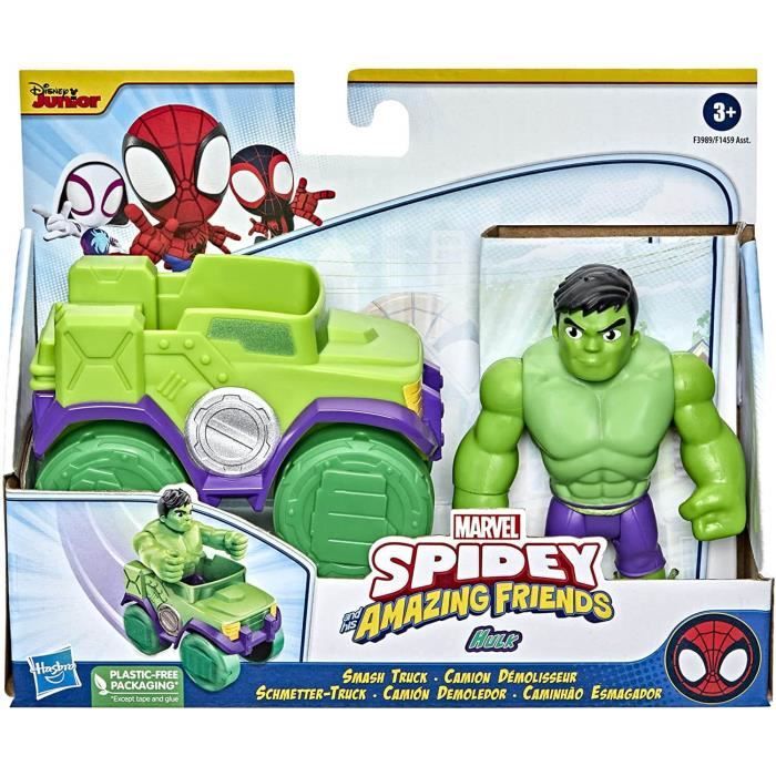 vehicule spidey and his amazing friends - Hulk