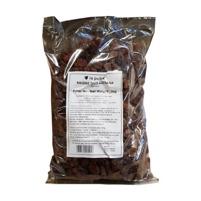 Raisins secs Sultanines - 1kg