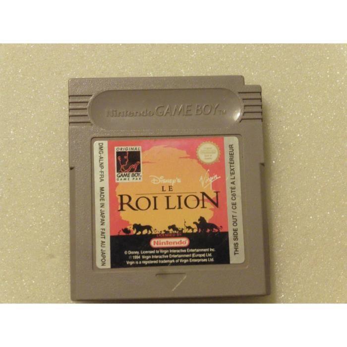 Le Roi Lion Game Boy