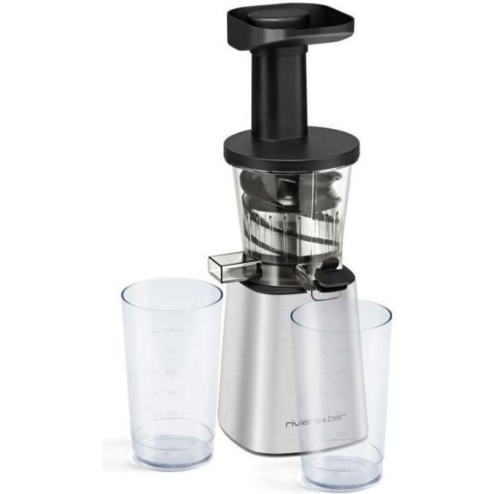 Riviera & bar - extracteur de jus 200w noir-inox - pej330