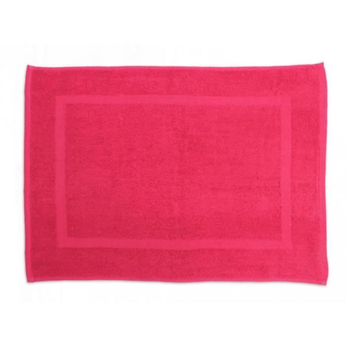 Tapis de bain UNI framboise 900gr/m2.