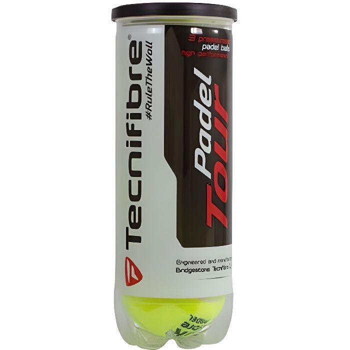 BOITE 3 BALLES TECNIFIBRE PADEL TOUR