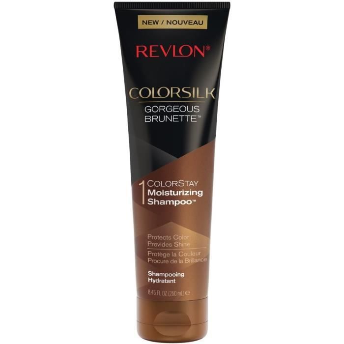 REVLON Shampoing hydratant Colorsilk - Gorgeous Brunette - 250 ml