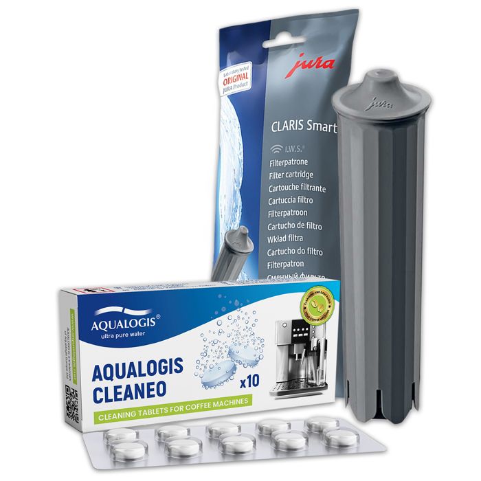 Jura Espresso Machine Set Jura Claris Smart Filter 71793 + Aqualogis