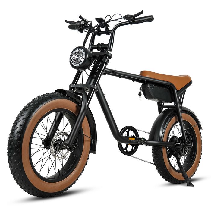 FICYACTO Vélo Électrique 20 pouces VAE - 48V 15AH - Moteur 750W - Shimano 7 Vitesses VTT - Pédalage assisté - autonomie 40km/h -