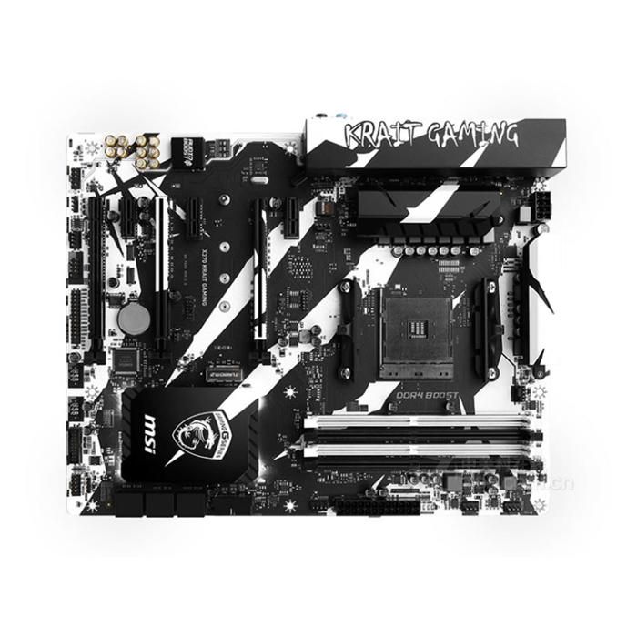 Carte mère MSI X370 KRAIT GAMING AMD X370 Socket AM4 4xDDR4 SDRAM 64 Go ATX - Msi