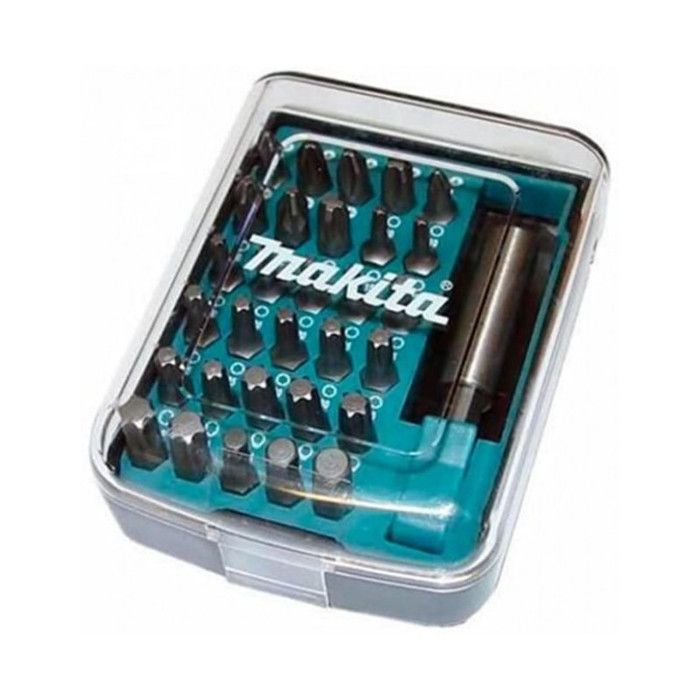 Coffret dembouts de vissage MAKITA 30 embouts courts Porte embout magnétique Acier Torx