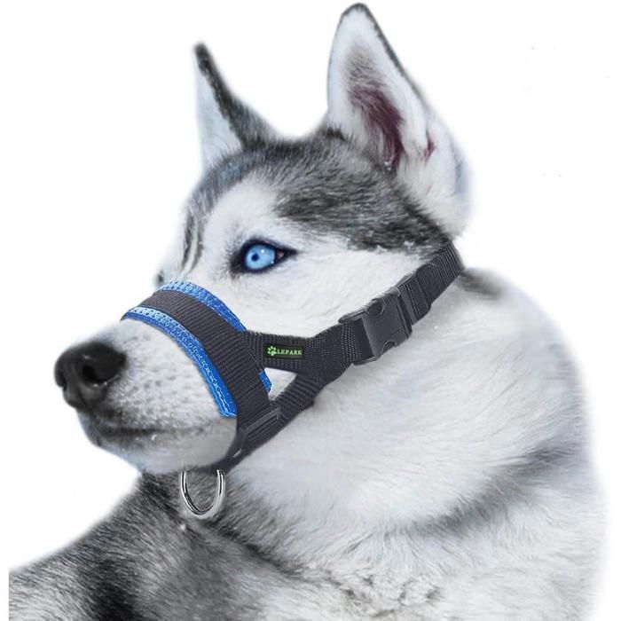 Comparer les prix de Muselière en nylon pour empêcher les chiens de mordre, d'aboyer et de mâcher-Taille: XL