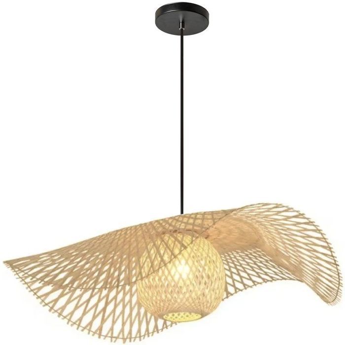 Lustre Plafonnier Suspension Métal Bleu - Lampe E27 - Design Moderne Pour Salon, Chambre, Couloir