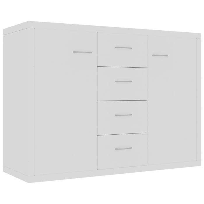 “SALE 2025”Buffet bas salon - Classique - Commode Buffet Blanc 88x30x65 cm - Bois dingénierie chill189473
