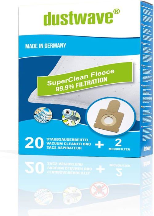 Lot 20 Sacs Aspirateur Compatibles Kärcher T7 / T7/1 Classic - Haute Filtration & Qualité