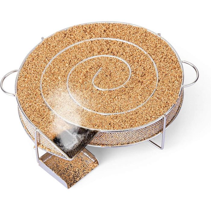 Accessoire Barbecue Fumage Générateur Fumée Froide Rond - Fumoir à Froid Inox Pour Viande Et Fromage Fumage A Froid
