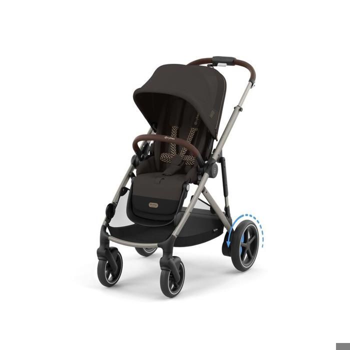 CYBEX - Poussette Egazelle Tpe Gold Chocolate Brown