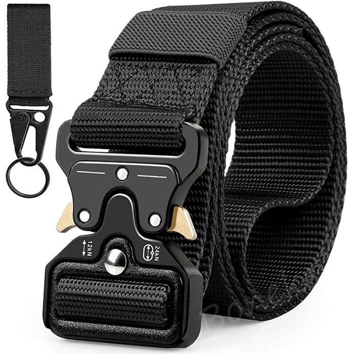 Ceinture Tactique à Cliquet Nexbelt - Nylon Noir 1,5 - Dégagement Rapide - Occasion