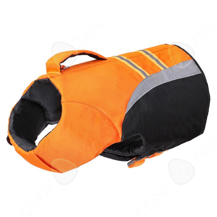 Meilleurs prix pour C Gilet de Sauvetage pour Chien Taille 38 cm L Flottabilité élevée Bandes et poignées réfléchissantes conçues pour une sécurité