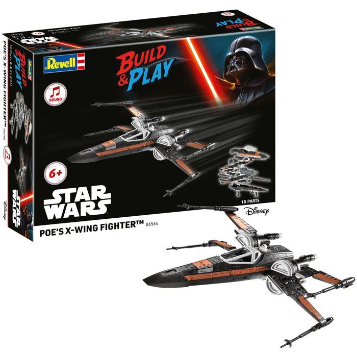 Maquette Spatiale Revell Build & Play Star Wars Poe¿ X Wing Fighter 178 Revell