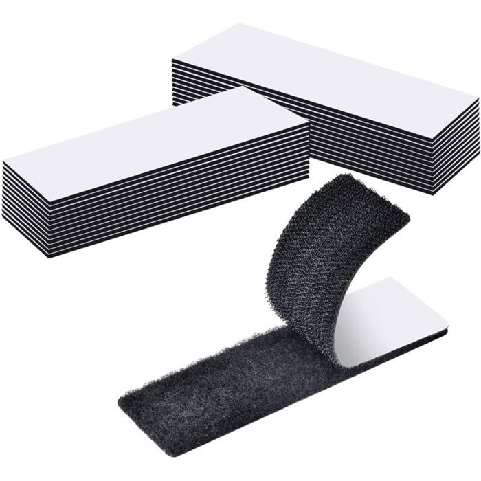 MOSOTECH Scratch Autocollant Double Face, 8M Rubans Adhésifs Bande Scratch Adhés
