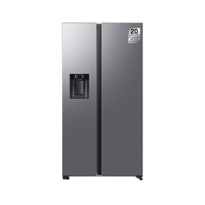 Réfrigérateur Américain Samsung RS70F65KDTEF – 640L Inox, Économie d'énergie IA - vue 4