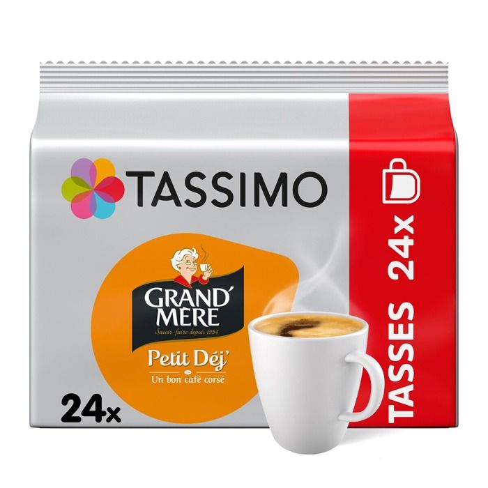 Dosette café Tassimo Grand Mère Petit Déjeuner X24