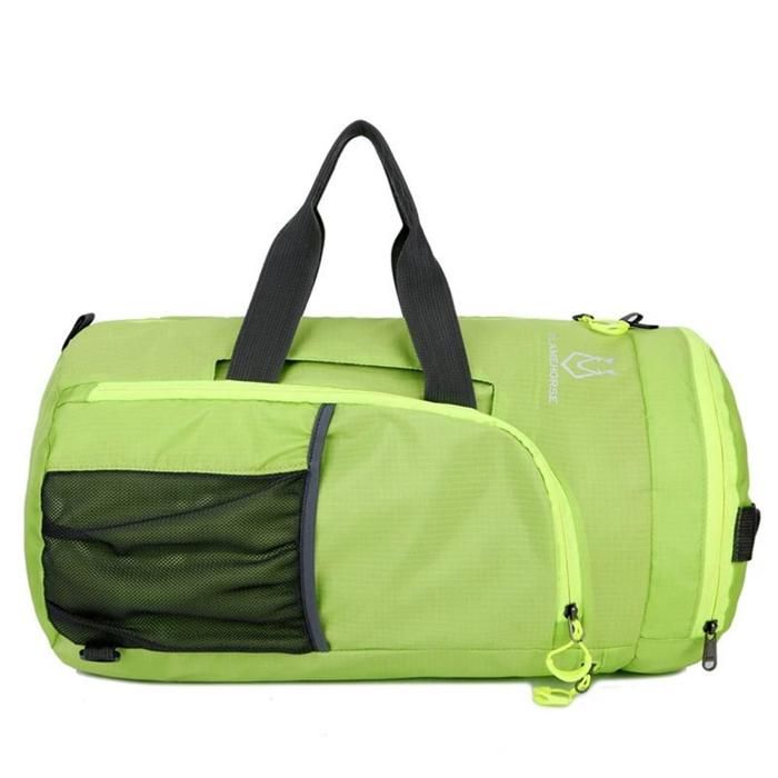 GOTOTOP sacs de voyage pour voyager Sac de voyage pliable sac de sport en nylon pour voyager sac de sport camping Bleu Verte