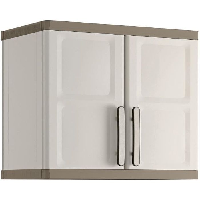 KETER ARMOIRE MURALE EXCELLENCE, Sable/Terre, 65 x 39 x 56,5 cm