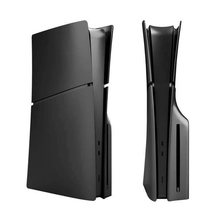 Étui de Remplacement Premium pour PS5 Slim - Matériau ABS de Haute Qualité, Finition Mate, Anti-Chute, Anti-Traces de Doigts