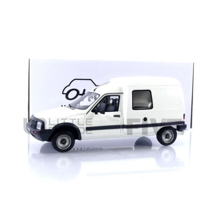 Voiture Miniature de Collection - OTTO MOBILE 1/18 - CITROEN C15 E - 1990 -  White Banquise EWP - OT956B - Cdiscount Jeux - Jouets