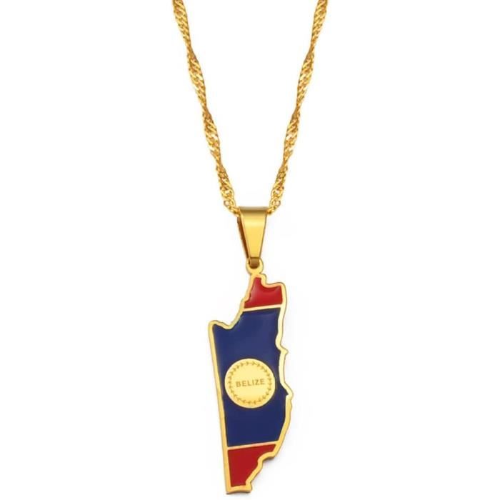 Collier pendentif à épingle en or et quartz fumé en forme de bouclier