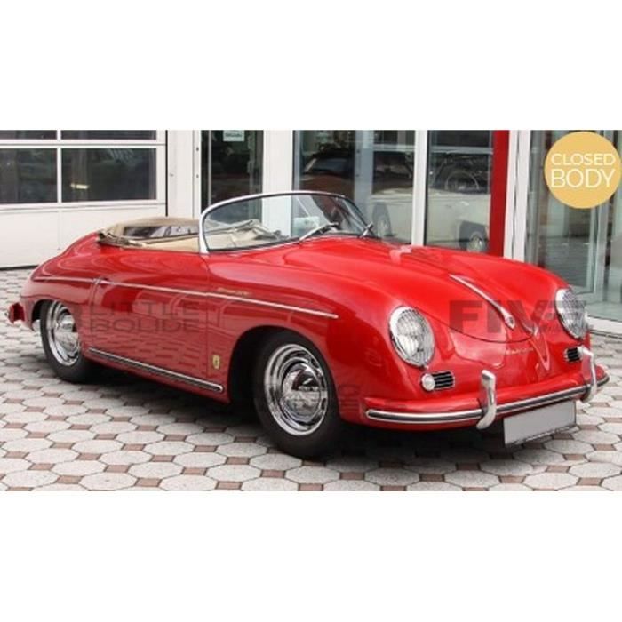 Voiture Miniature de Collection - NOREV - Porsche 356 Speedster - 1954 - Rouge - 1/18
