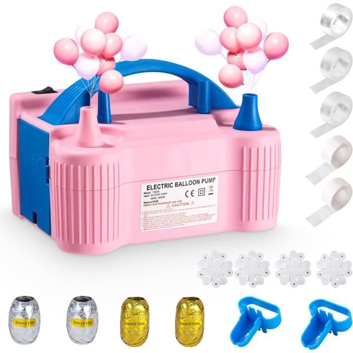 Pompe électrique à Ballons 700W - Avec Minuterie Automatique - Gonfleur Rapide