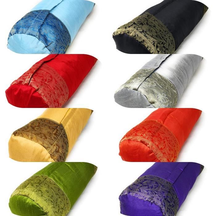 Lnngub Lot De 2 Housses De Traversin Longues - 40 X 15 Cm - Blanches