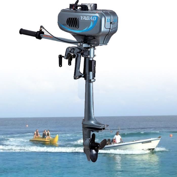 marin moteur hors-bord démarreur Moteur hors bord 3.5hp 2tps bateau pneumatique