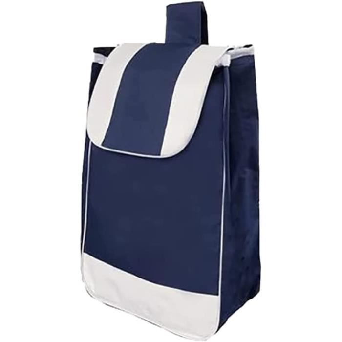 Sac De Doublure De Rechange Pour Chariot à Linge 400 L - Tissu Oxford Imperméable - Dimensions 83x53x63 Cm - Pour Usage Domestique Ou Commercial - Bleu Ou Marron
