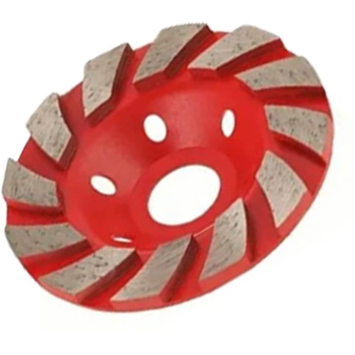 Meule à Béton de 4 Pouces Meule Turbo Meule Meuleuse d