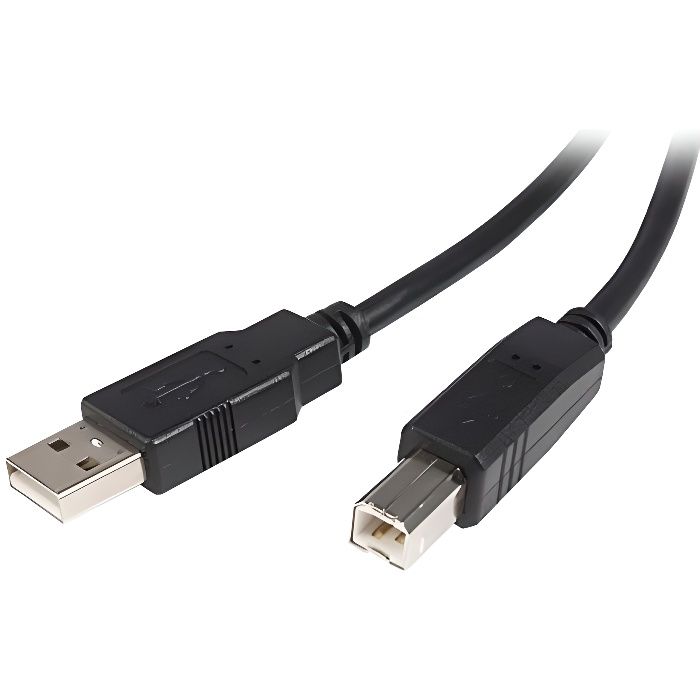 1m 2M 3M Mètre USB High Speed 2.0 A Vers B Mâle Câble Imprimante Plomb adaptateur de type b 