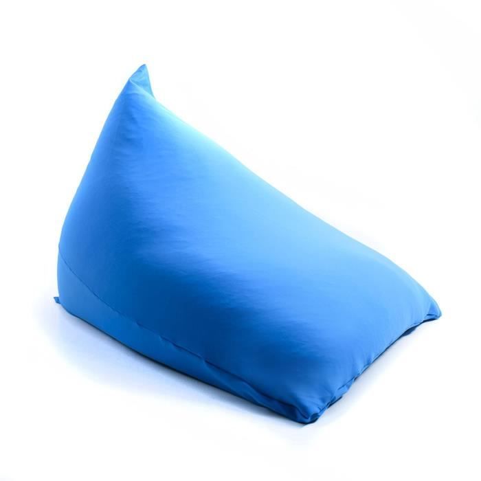 Pouf Géant Berlingot Bleu Stretch BiG52 - Adulte