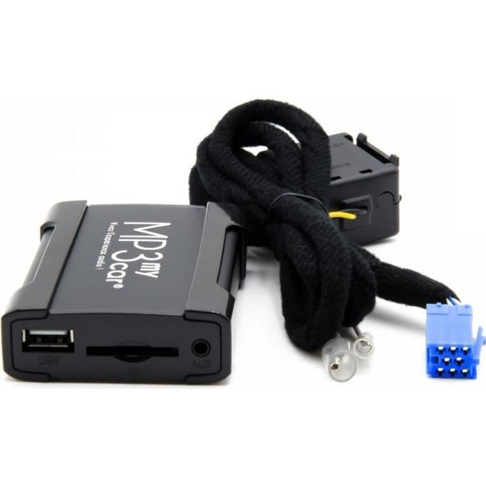 Boitier MP3 USB SD AUX Renault SCENIC 2 CLIO 2 CLIO 3