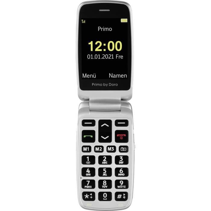 Primo by DORO 360092 Téléphone portable pour séniors graphite