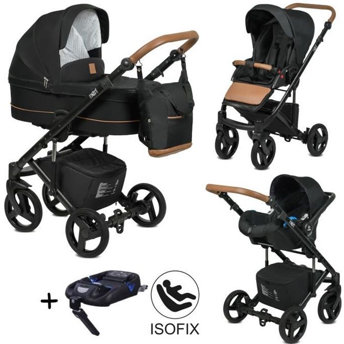 Poussette outlet combiné isofix