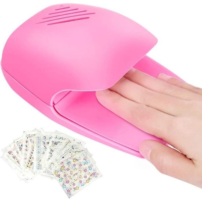 Sècheongles pour vernis à ongles régulier, machine à ventilateur de séchage à ongles frais à
