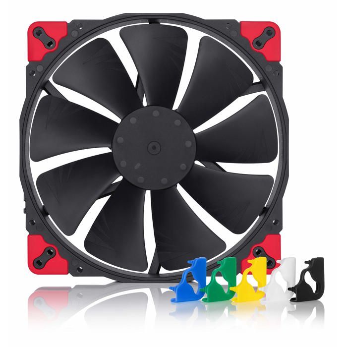 Noctua NF A20 PWM CH.BK. système de refroidissement d'ordinateur Boitier PC Ventilateur 20 cm Neuf - vue 6