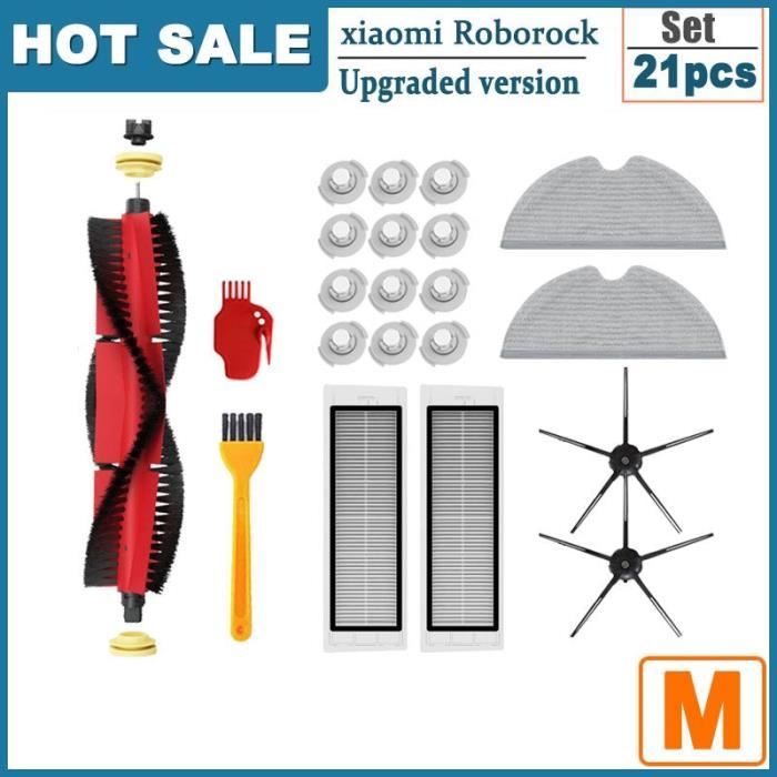 5 Spazzole Laterali In Morbido Silicone Per Roborock S5 S6 T6 E2 E35 - Ricambio Originale, Anti-groviglio, Pulizia Ottimizzata Angoli