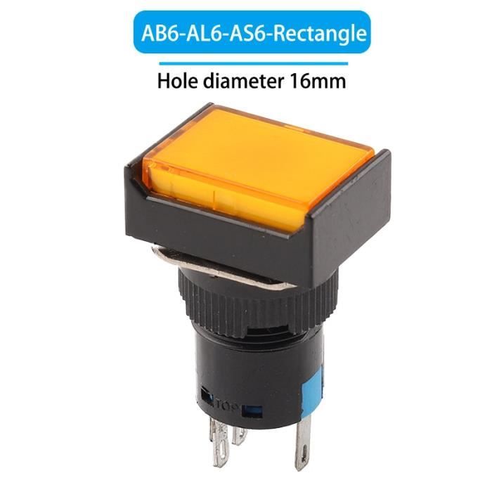 Lot De 20 Interrupteurs à Bouton-Poussoir Autobloquants 6 Broches 8x8mm - Idéal Pour Circuits Imprimés, Jouets Électroniques Et Projets DIY