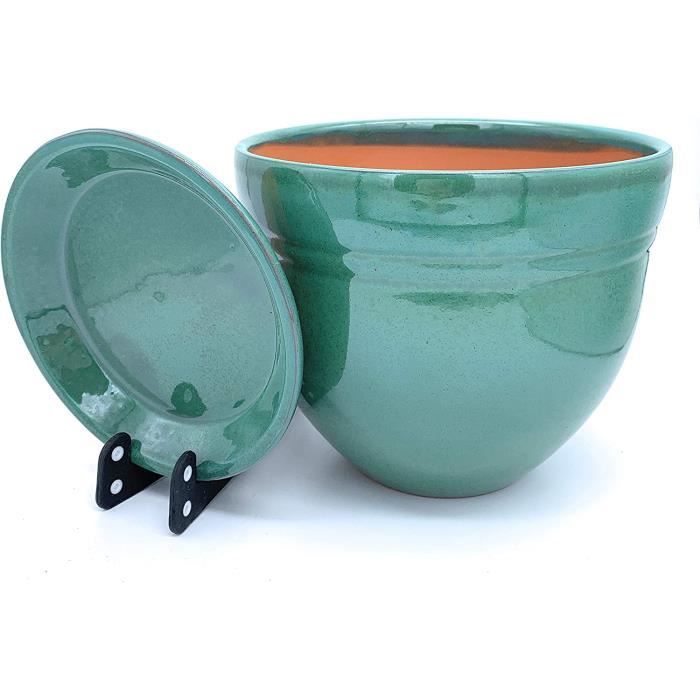 Soucoupes Pour Pots De Fleurs VERDENIA - Plastique - 11 à 17cm - 5 Couleurs Au Choix