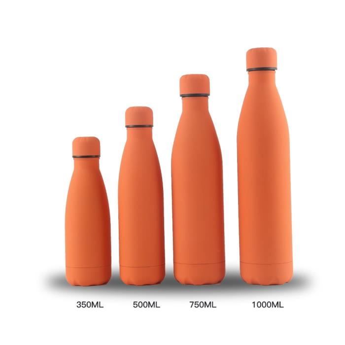 Gourde Isotherme 1L Inox 304 - Chaude 12h / Froide 24h - Idéale Sport