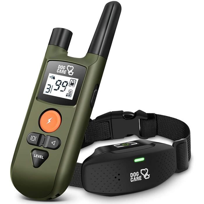 Collier de dressage pour chien, collier électrique chien ip67 avec 99 ...