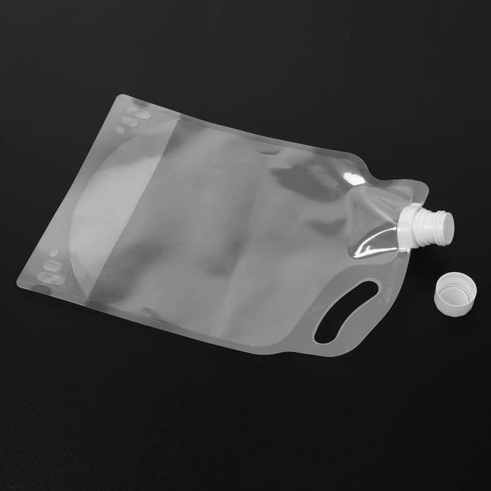 Sac De Stockage D'eau Pliable 3L - Qualité Alimentaire, étanche, Pour Camping, Randonnée, Pique-nique
