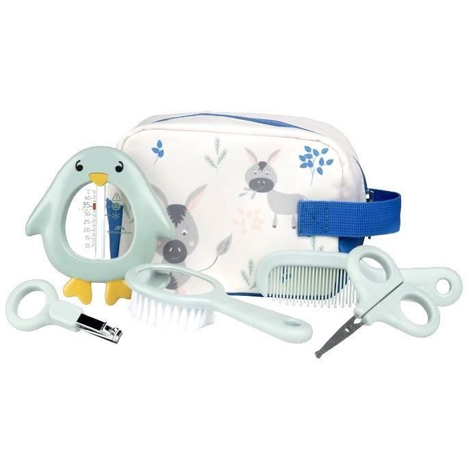 Lictin Trousse de Soin Bebe - 12PCS Kit de Soin Bebe Trousse Bebe