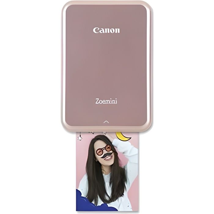 Canon Zoemini - Imprimante photo portable - Rose - Cdiscount